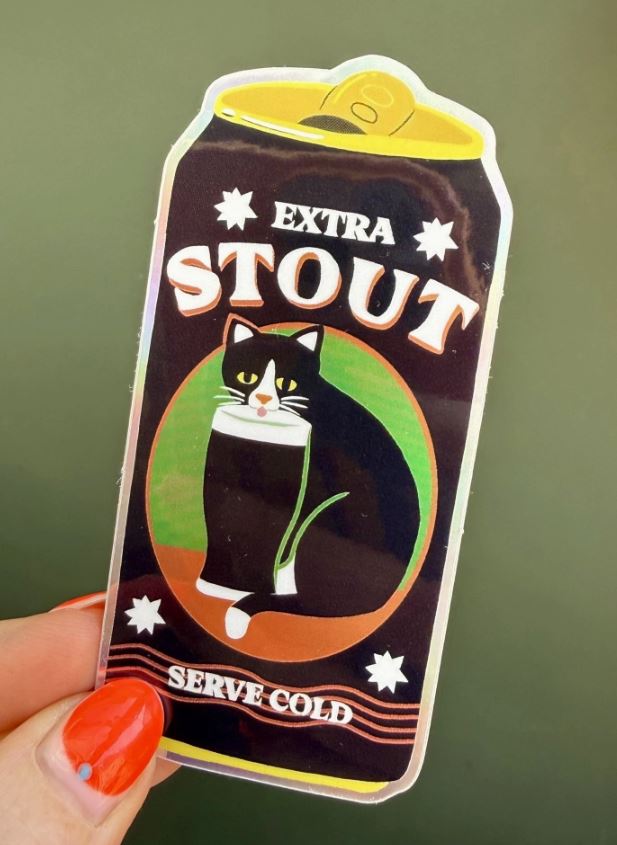 Stout Vinyl Sticker Naomi Wilkinson