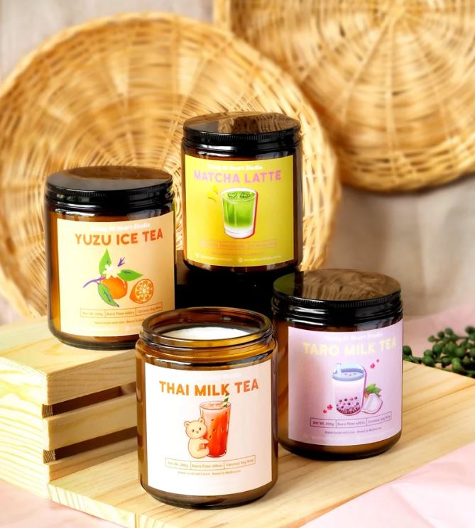 Young at Heart Candle - Taro Milk Tea