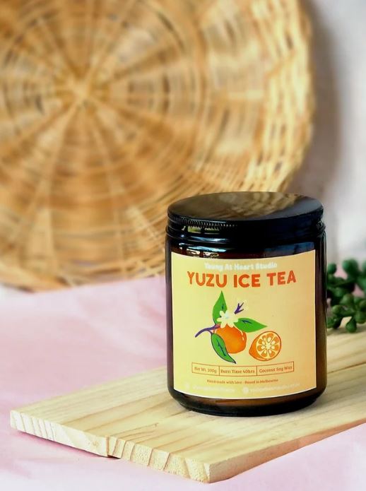 Young at Heart Candle - Yuzu Ice Tea