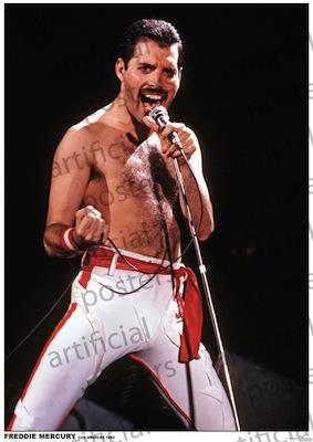 Freddie Mercury Large - Regular Posters
