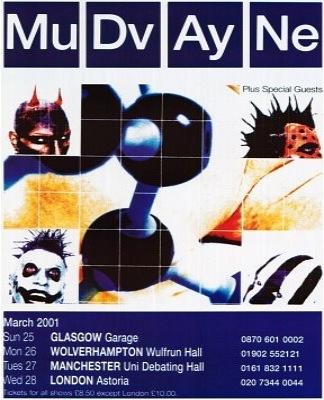 mudvayne tour poster