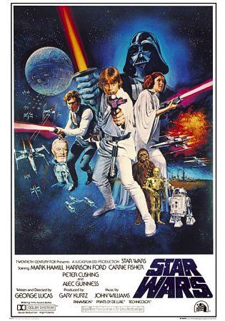 Star Wars - A New Hope One sheet B Large - Regular Posters