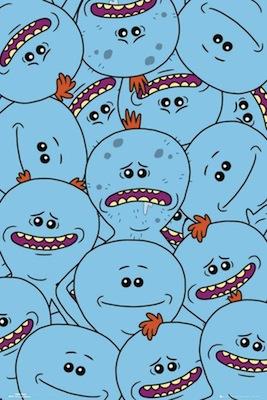 Rick & Morty - Mr Meeseeks Large - Regular Posters