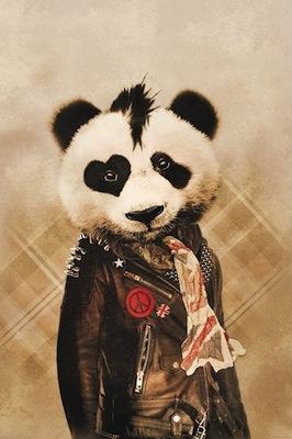 Rock Panda Large - Regular Posters
