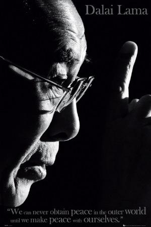 Dalai Lama Peace Large - Regular Posters