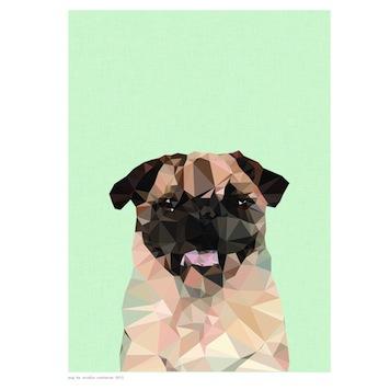 Pug - Studio Cockatoo Small - Featured Artists