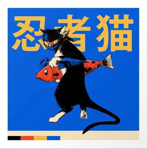 Neko Ninja by elmenorenlahabana Large - Gallery Series