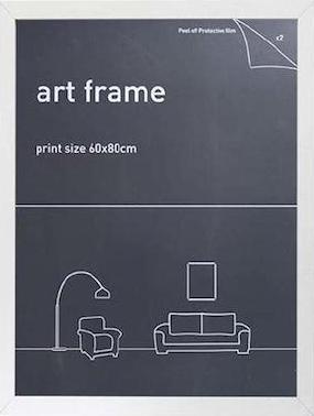 PosterFrame 60x80cm White Large Frames