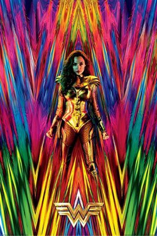 Wonder Woman 1984 - Neon Static Large - Regular Posters