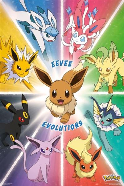 Pokemon Eevee Evolution