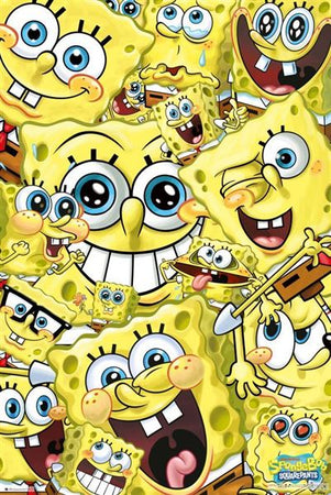 Spongebob Squarepants 'Two-Face' Poster – Posters Plug
