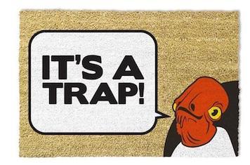 Star Wars Classic - It is a trap Door Mats