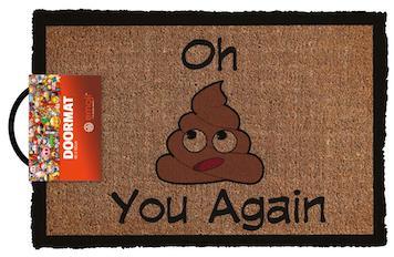 SALE - Door Mat - Emoji - Oh Shit You Again Door Mats