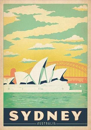 Sydney Large - Travel Prints