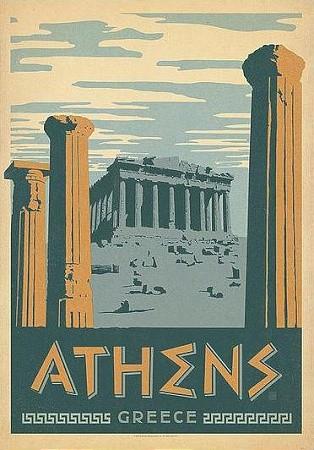 Athens Large - Travel Prints