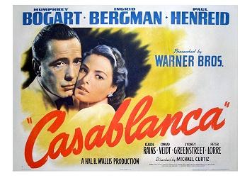 Casablanca Score Small - A3 Posters