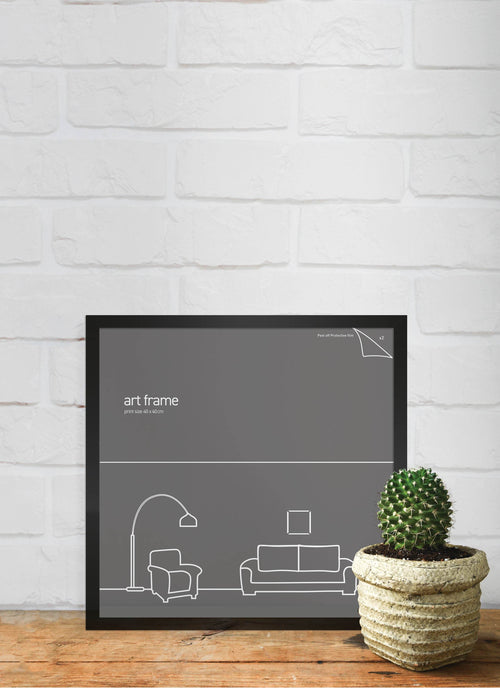 Classic Frame 40x40cm Black Small Frames
