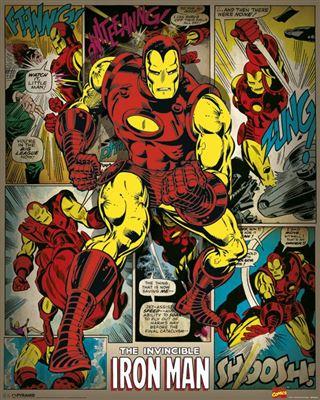 The Invincible Iron Man Small - Mini Posters
