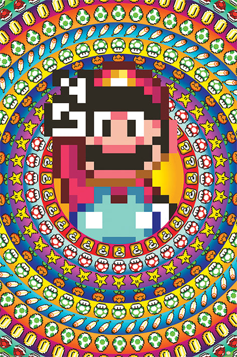 Poster Super Mario Odyssey Collage 61x91,5cm