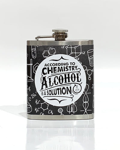 Hip Flask - Alcohol Chemistry Flasks