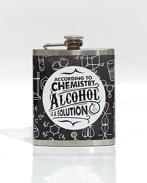 Hip Flask - Alcohol Chemistry Flasks