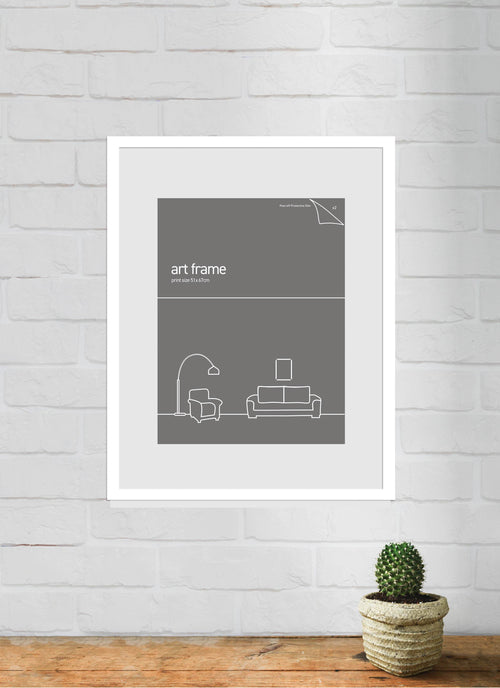 Deluxe Frame 30x45 Black (double mat) Large Frames