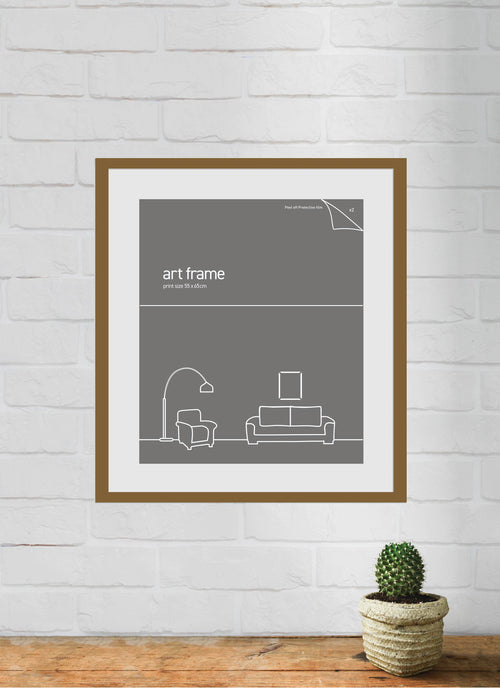 Gallery Frame 55x65cm Rustic Mat Board Large Frames
