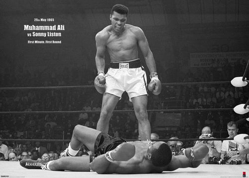 Muhammad Ali Vs Liston Huge - Giant Posters