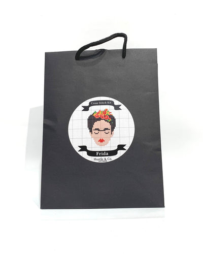 Hustle and Co. Cross Stitch - Frida Cool Gifts