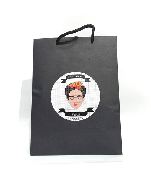 Hustle and Co. Cross Stitch - Frida Cool Gifts