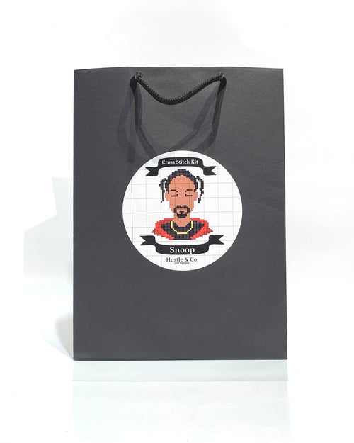 Hustle and Co. Cross Stitch - Snoop Cool Gifts
