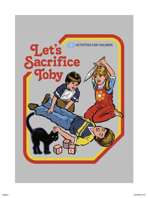 Lets Sacrifice Toby by Steven Rhodes Small - Featured Artists