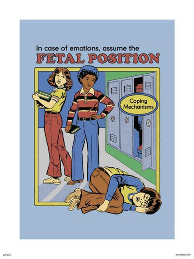 Fetal Position by Steven Rhodes Small - Featured Artists