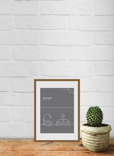 Deluxe Frame A4 Rustic (single mat) Small Frames