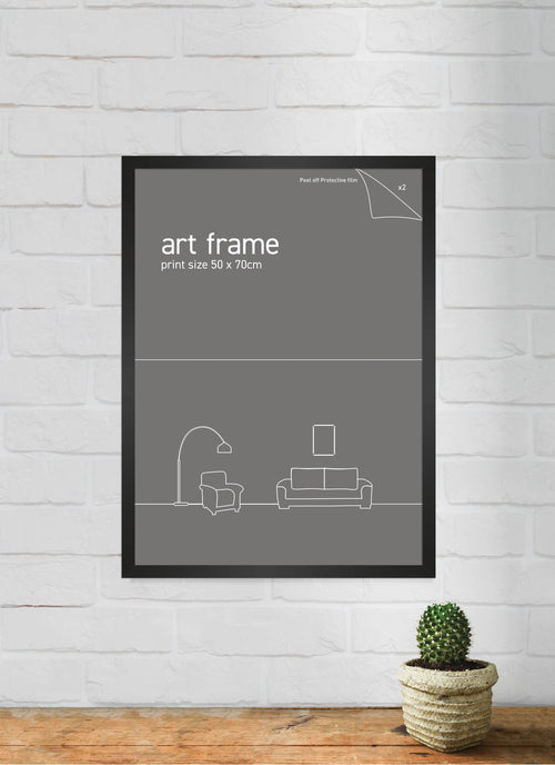 Classic Frame 50x70cm Black Large Frames