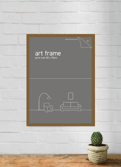 Classic Frame 50x70cm Rustic Oak Large Frames