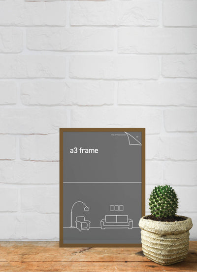 Classic Frame A3 Rustic Oak Small Frames