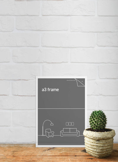 Classic Frame A3 White Small Frames