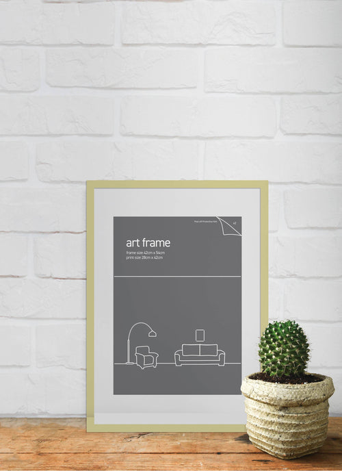 Deluxe Frame A3 Gold (double mat board) Small Frames