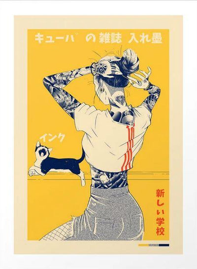 La Tinta! by elmenorenlahabana Large - Gallery Series