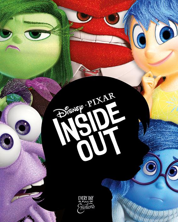 Inside Out Small Inside Out - Silhouette – Blue Dog Posters
