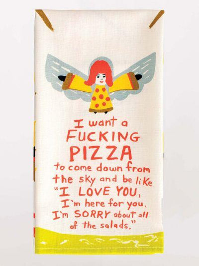 Fucking Pizza Dish Towel Tea Towels
