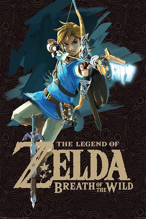 The Legend of Zelda Breath Of The Wild Large - Regular Posters